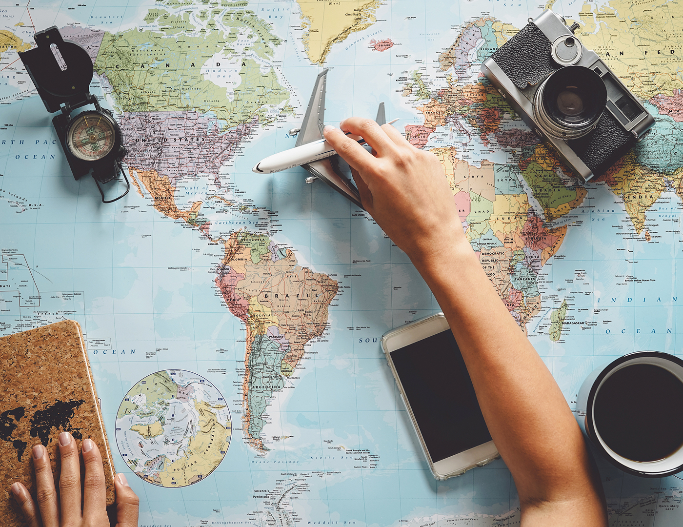 Close-up of a person using the Voltica app.