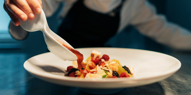 Luxurious and spacious interior of a private jet.