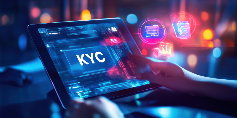 KYC verification process illustration