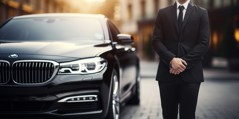 Luxury limousine service for Voltica Luxe members.