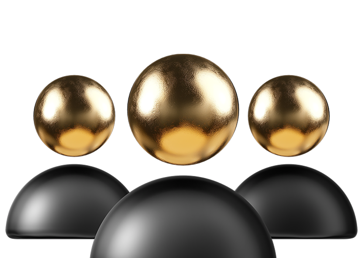 Abstract image of a planet with a network of lights.