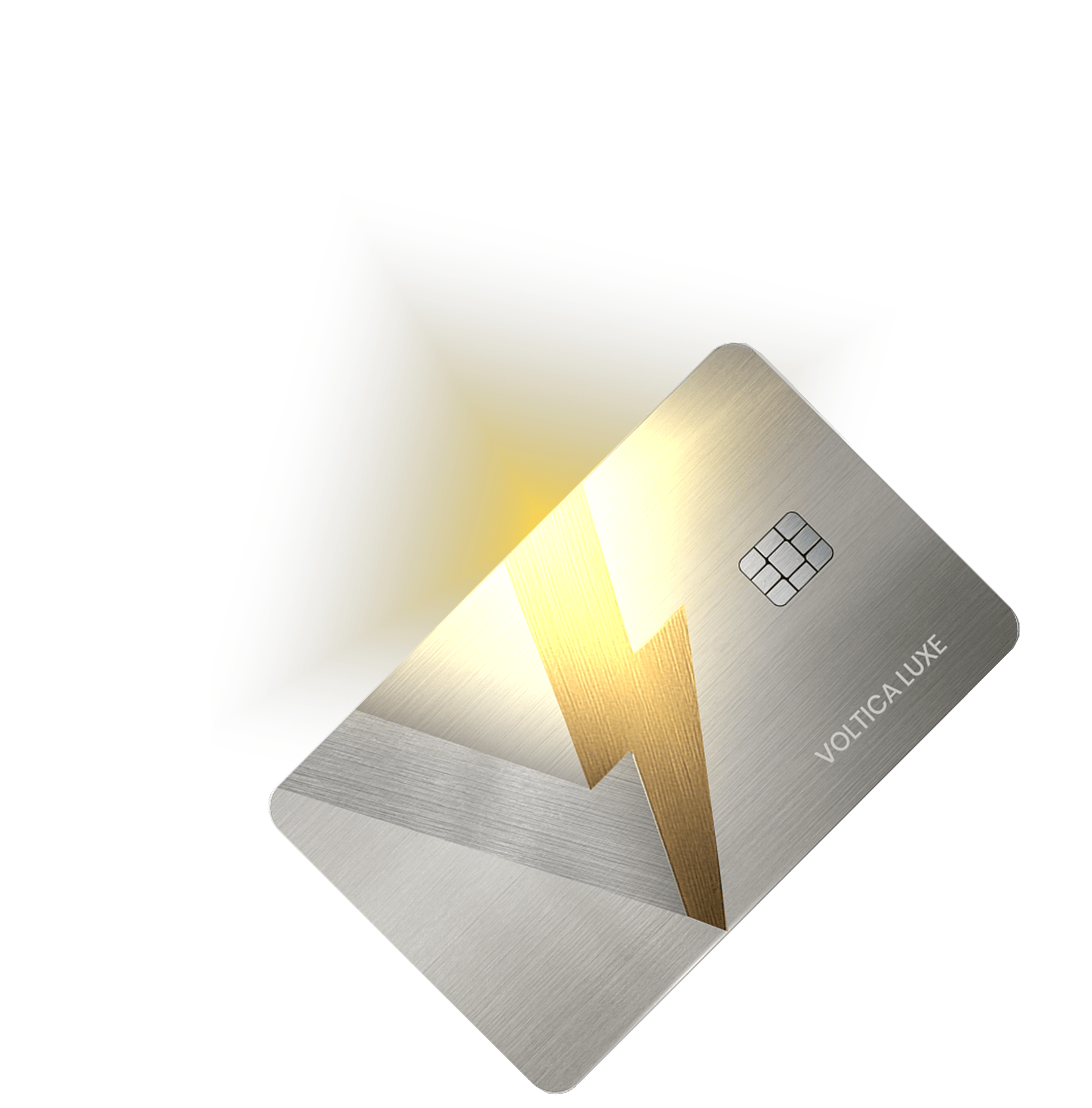 Voltica Lite and Luxe cards displayed side-by-side.